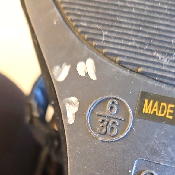 BAMBOO Black Platform Strappy Heels - Picture 9 of 9